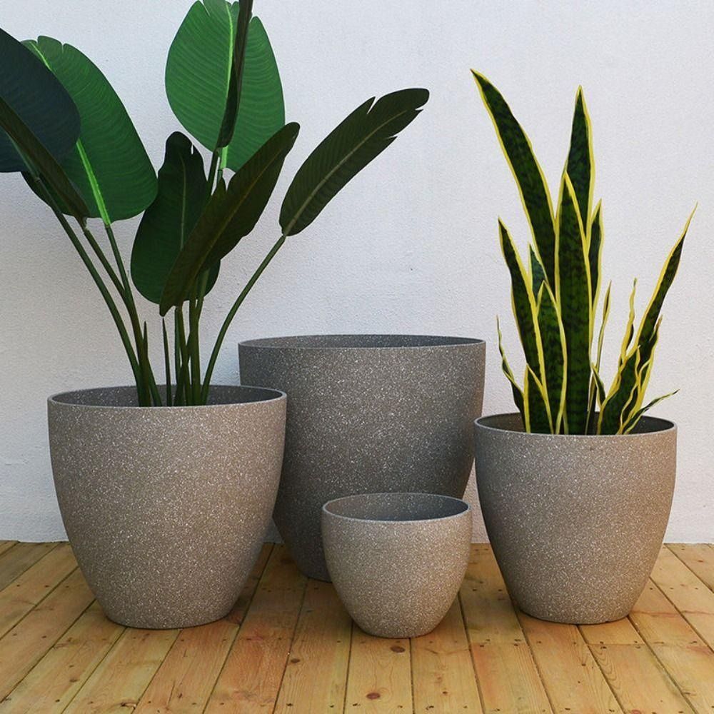 Aloe Vera Pot - Frosted Imitatie Steen Bonsai Bloempot Balkon