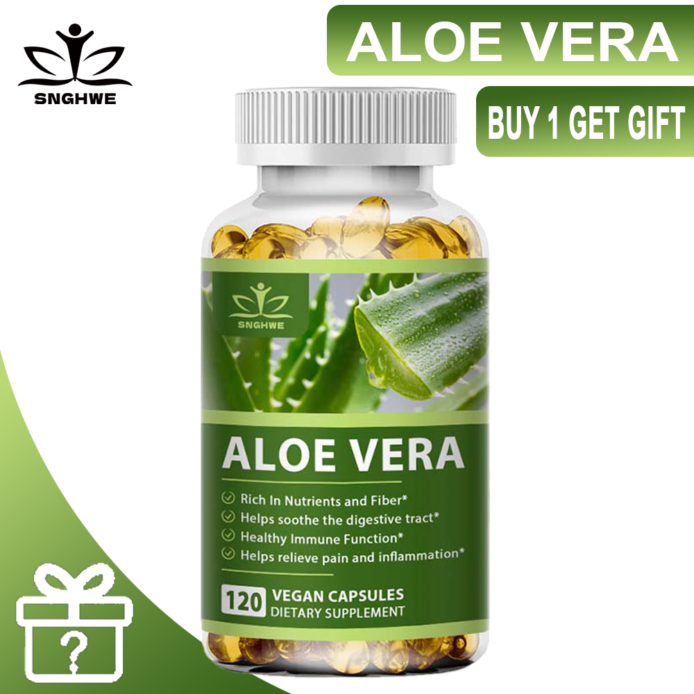 Aloe Vera Pot - Organische Gewichtsverlies Aloë Vera Capsules Verbranden