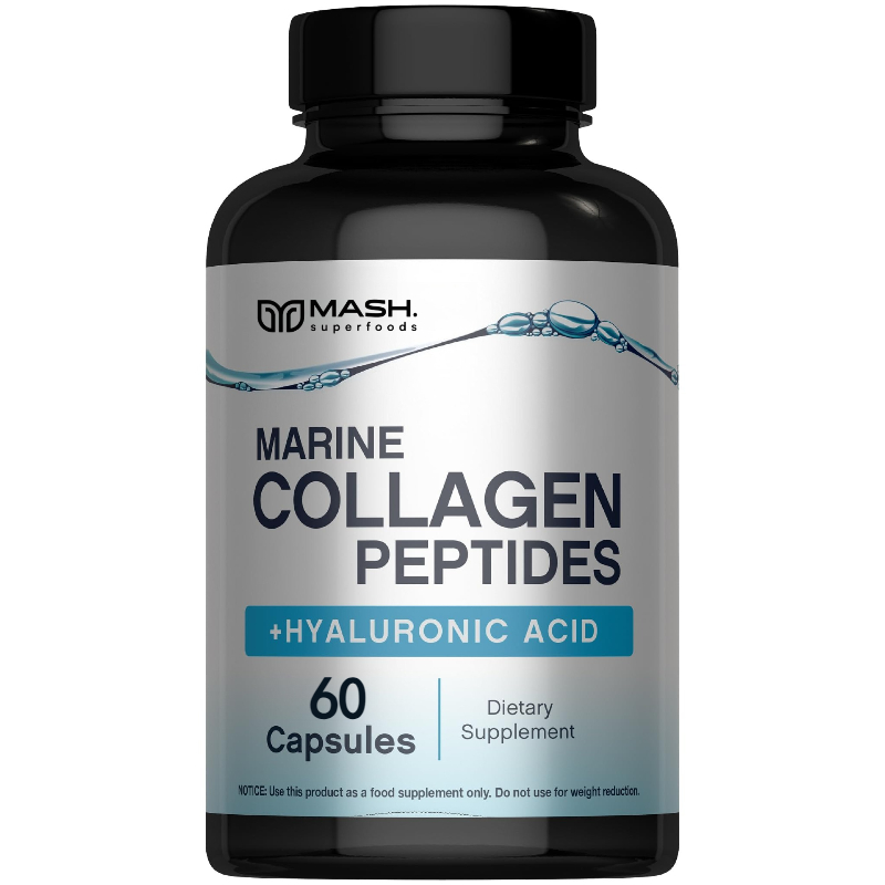 Aloe Vera Pot - Marine Collageen Capsules met Hyaluronzuur, Aloë