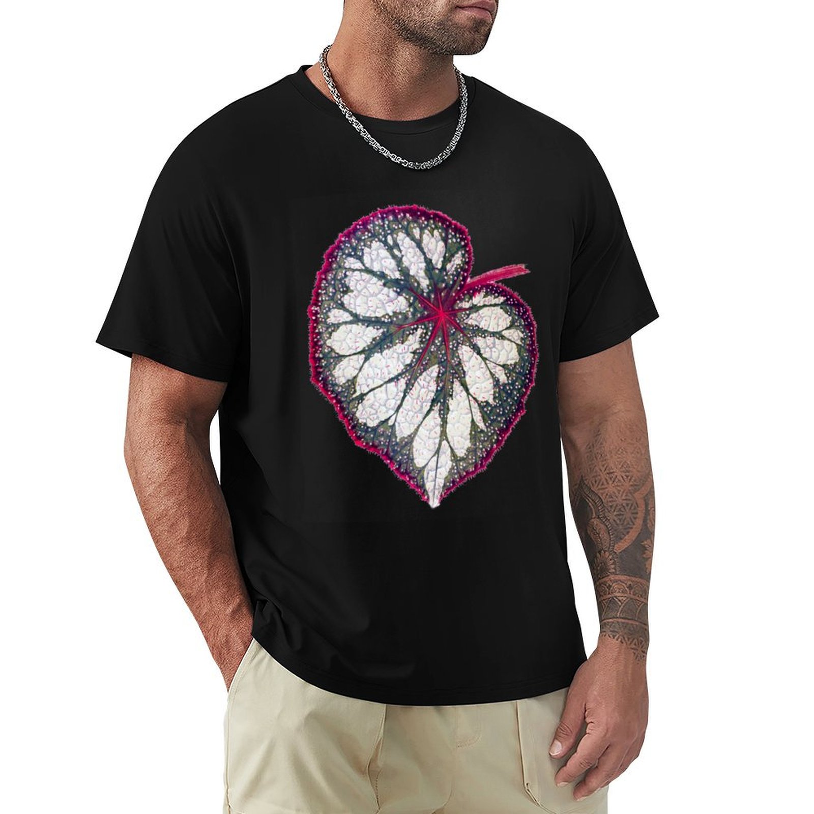 Begonia Rex - Begonia rex T-shirt zacht stretch shirt