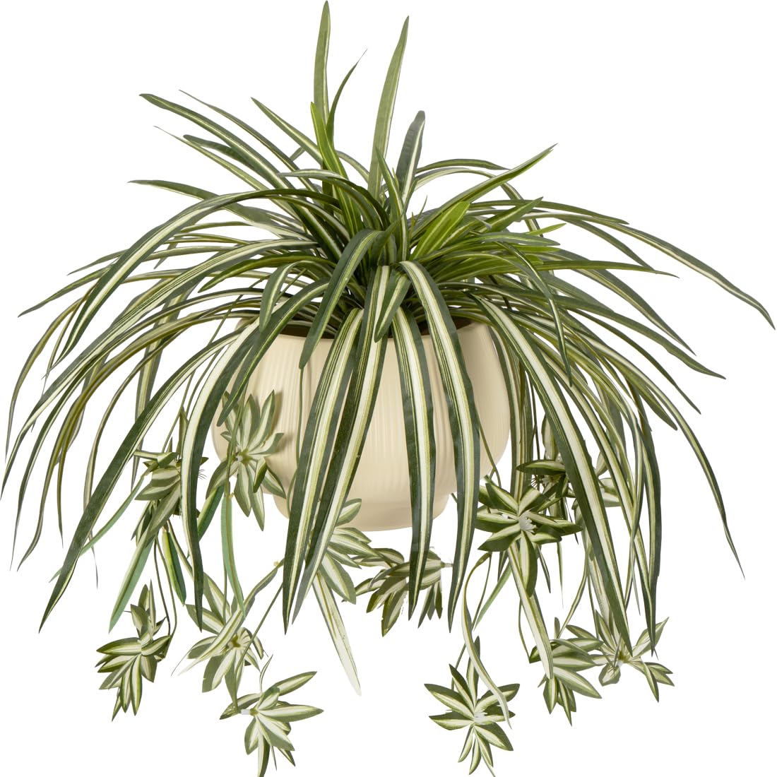 Spider Plant Hanging - 4 STKS Kunstmatige hangende spinnenplanten Chlorophytum