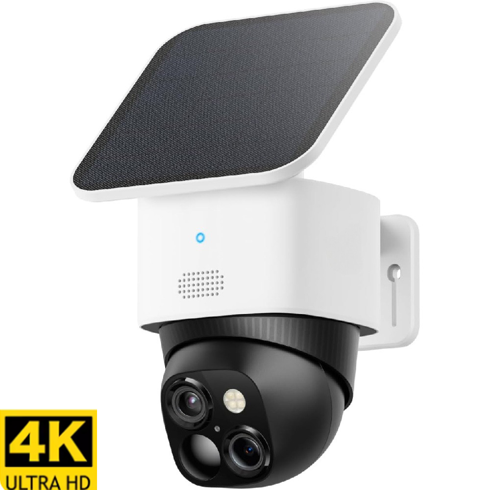 Eufy Camera E220 - Nieuwe 4K Dual Camera Solar beveiligingscamera's