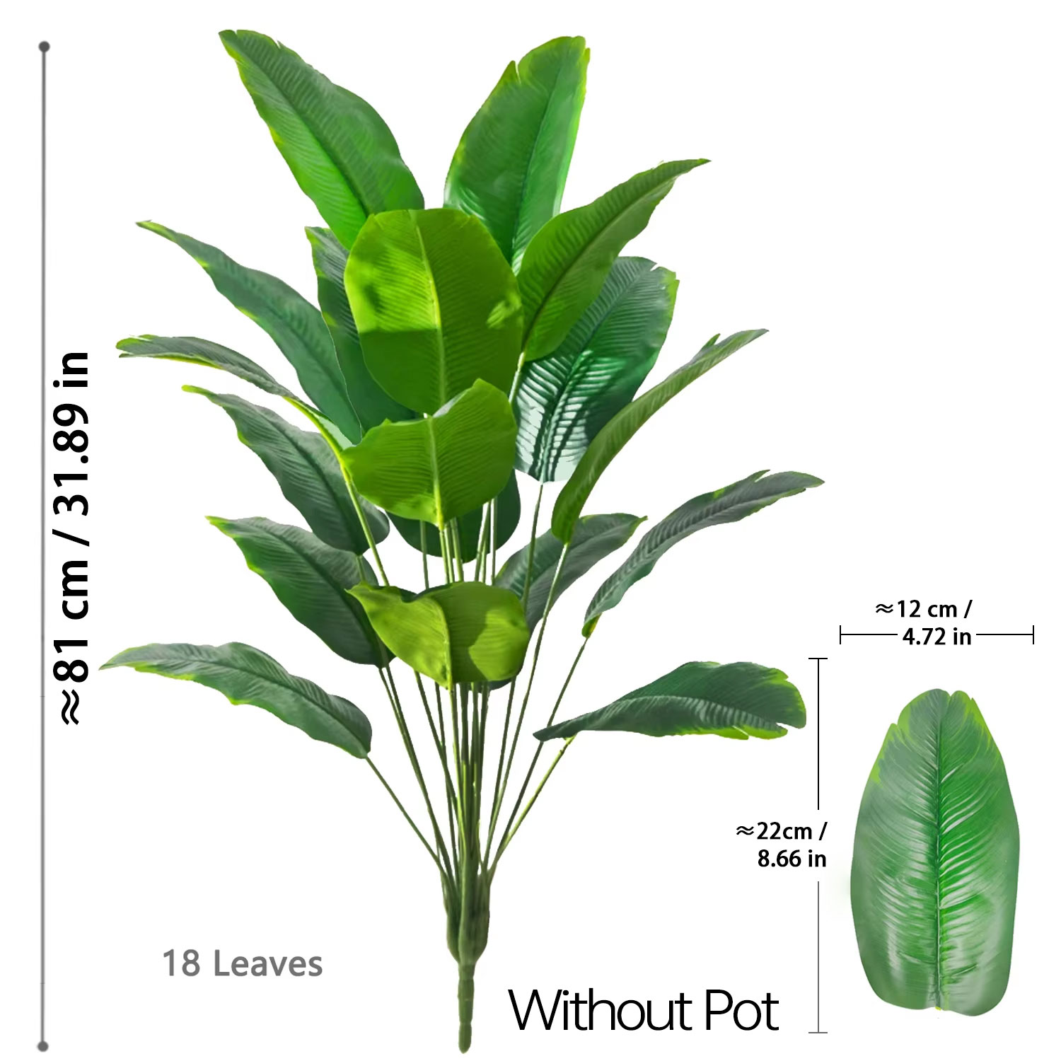 67-112cm Kunstplanten Grote Tr - Ficus Lyrata Tree recensie en prijs