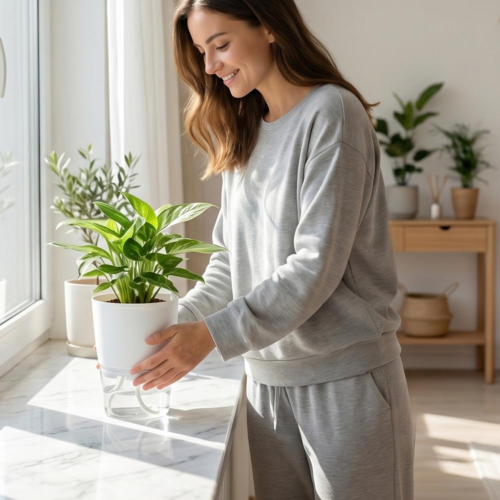 Zelfwatergevende Plastic Bloem - Aloe Vera Pot recensie en prijs